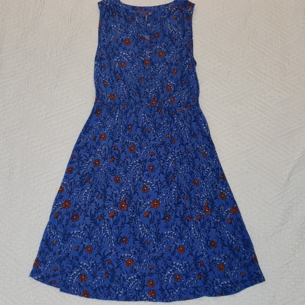 LOFT sleeveless floral dress